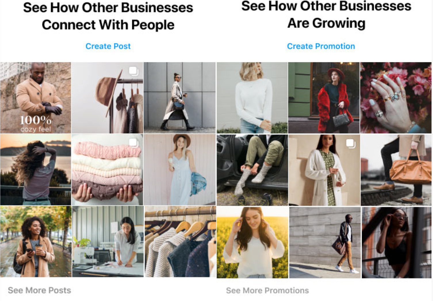 Instagram content discovery tool for inspiration