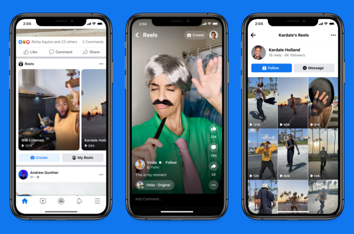 Facebook reels launch in the US