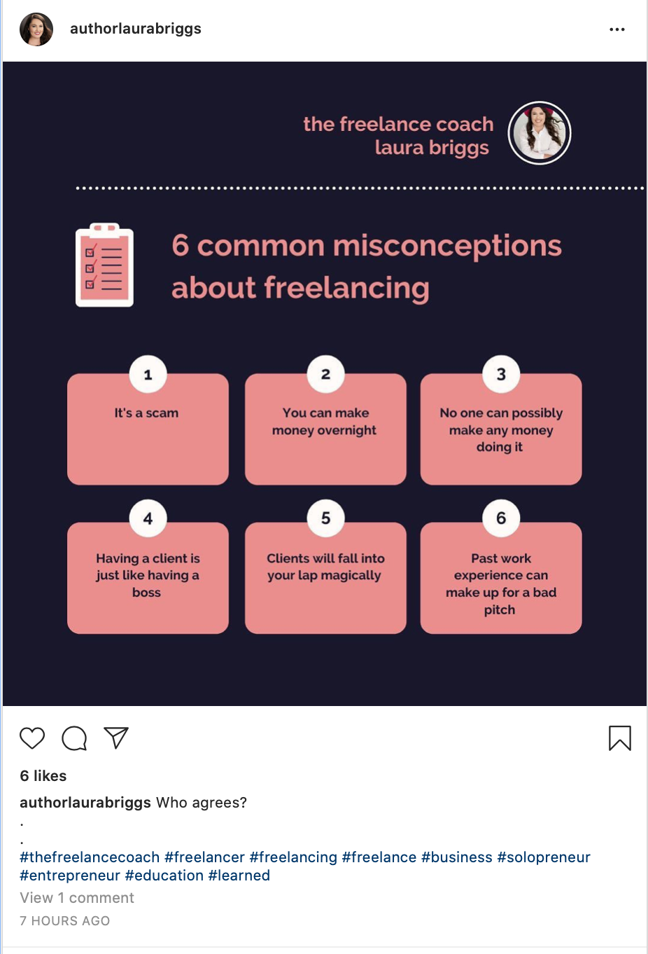 Instagram caption focused on engagement